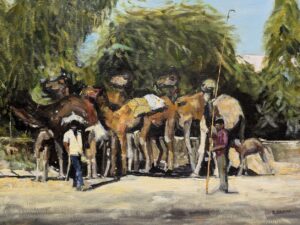 Camel Herders 22 x 28 Camel Herders 22 x 28