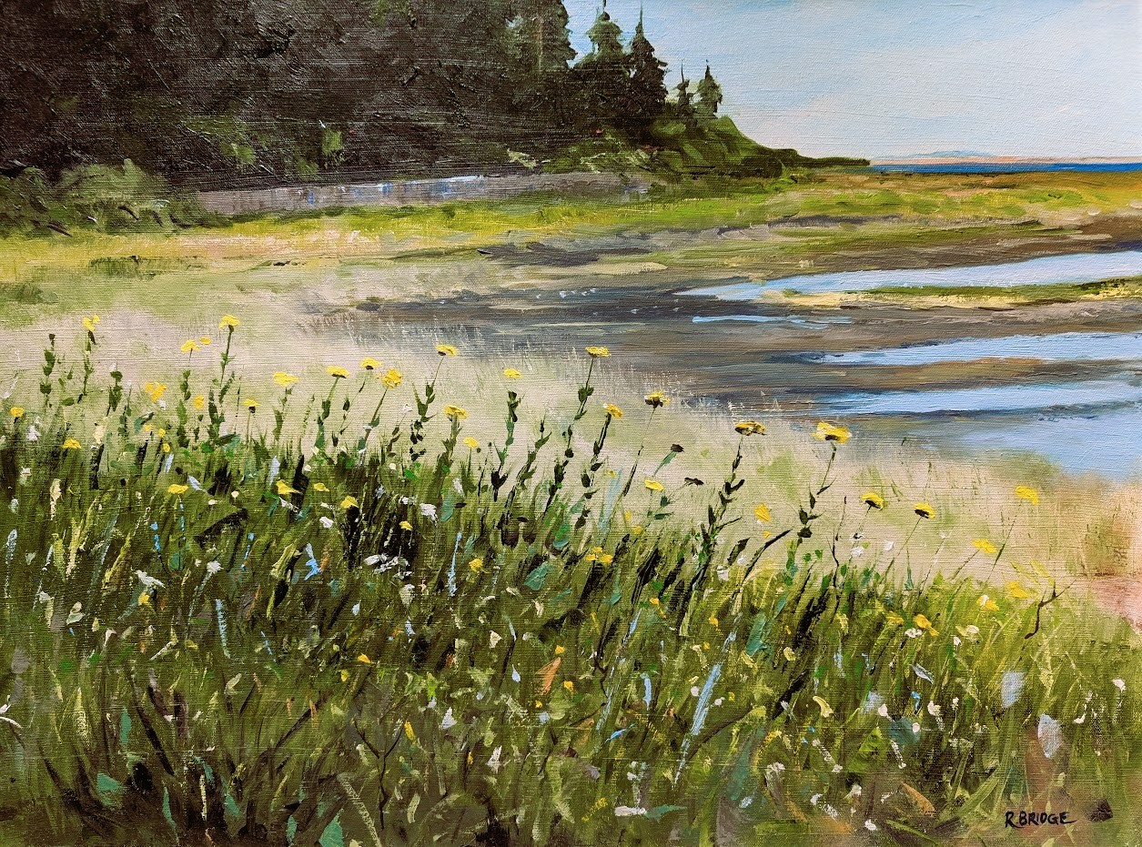 Comox Bay 18 x 24