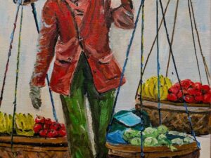 Fruit Seller 11 x 14 Fruit Seller 11 x 14