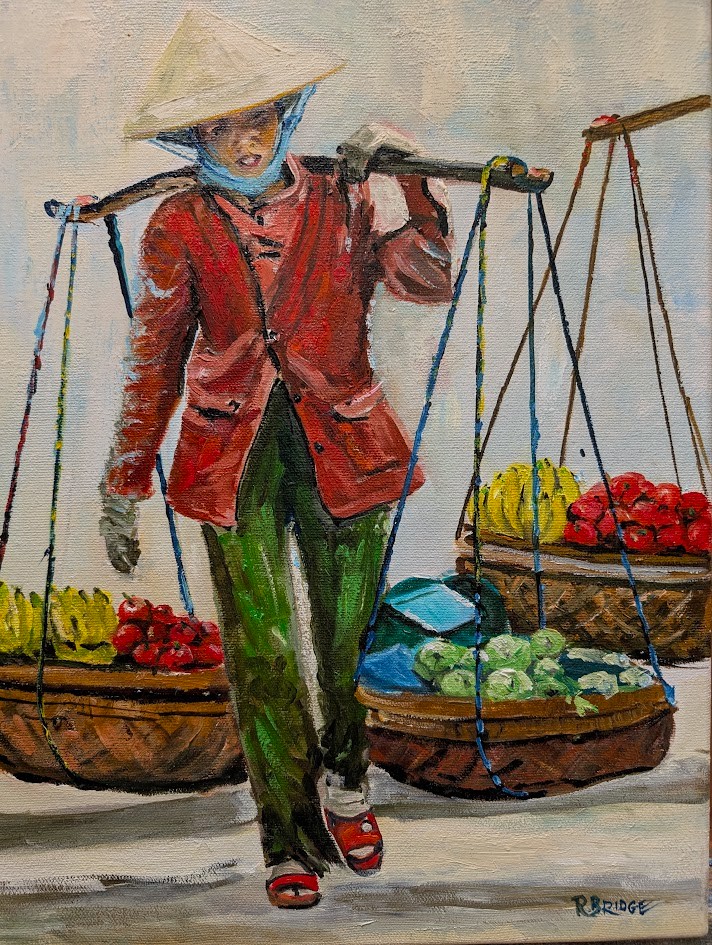 Fruit Seller 11 x 14