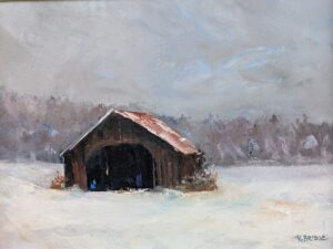 Moody Winter 12 x 16 Moody Winter 12 x 16