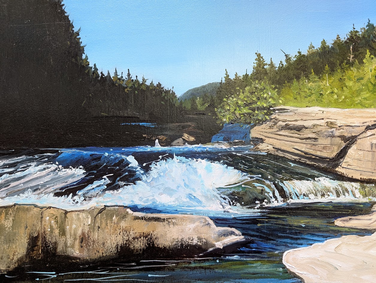 Nymph Falls 18 x 24