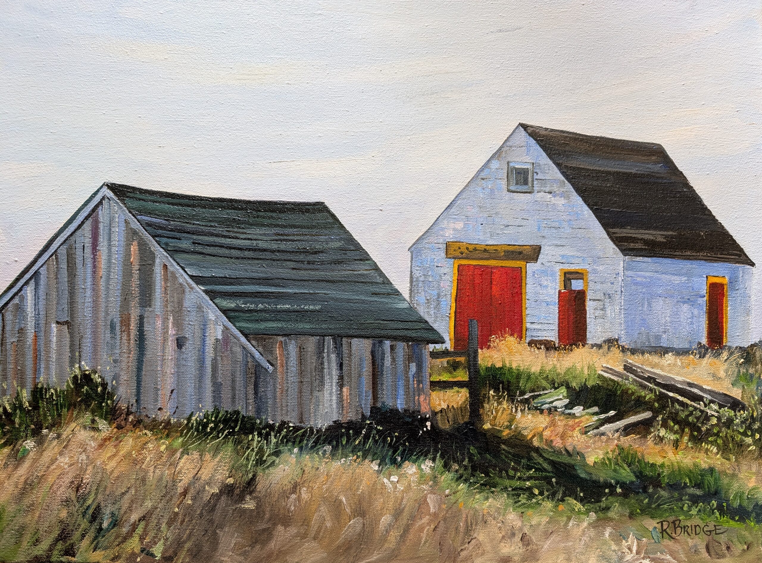 Red Door 16 x 20