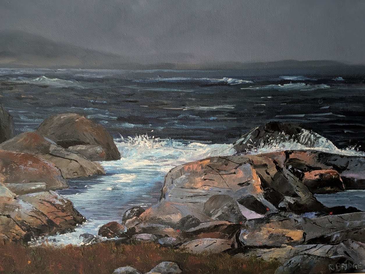 Rough Sea 12 x 16
