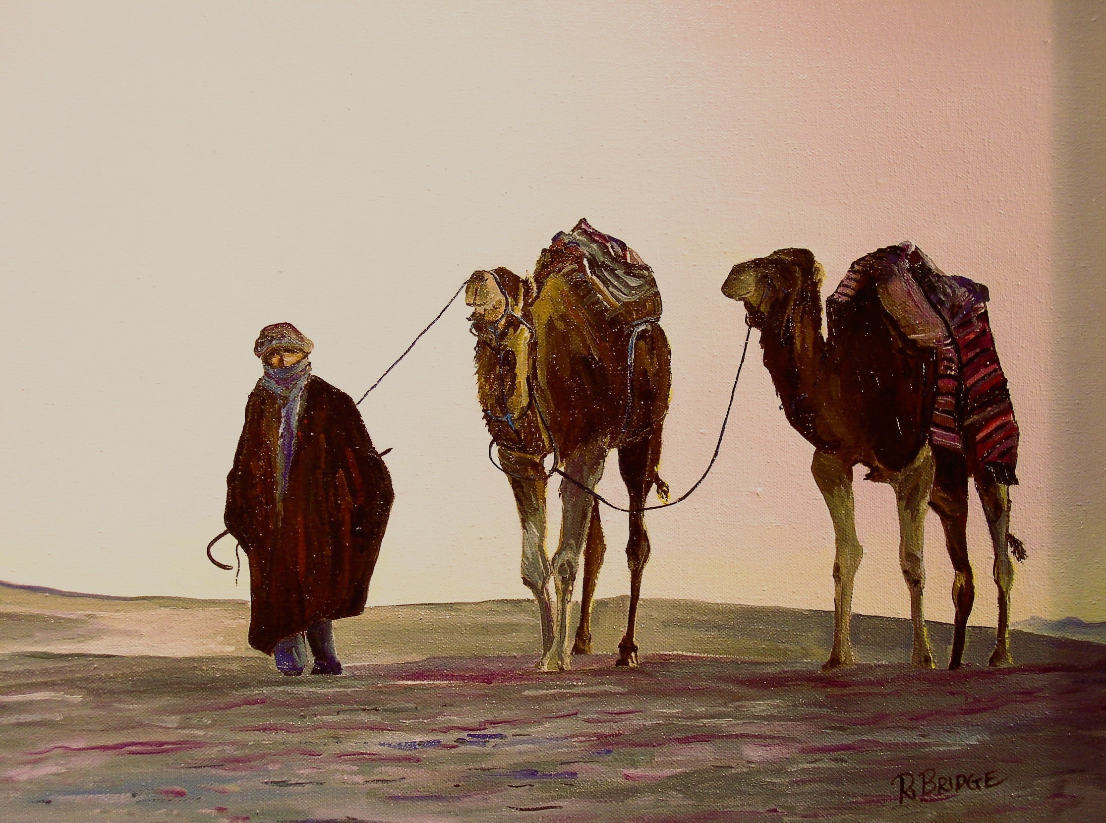 Desert Morning 16 x 20