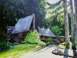 Plateau House 18 x 24 Plateau House 18 x 24